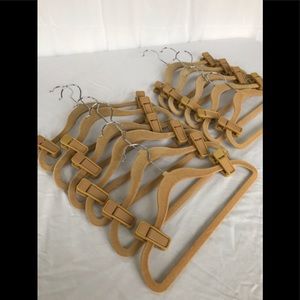 Set of Velvet hangers for children’s clothing